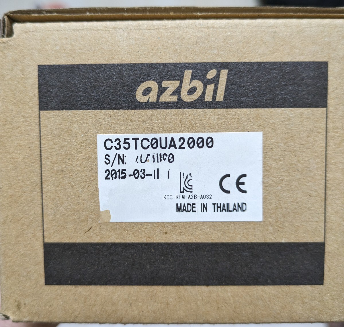 Azbil SDC35温度表示の画像1