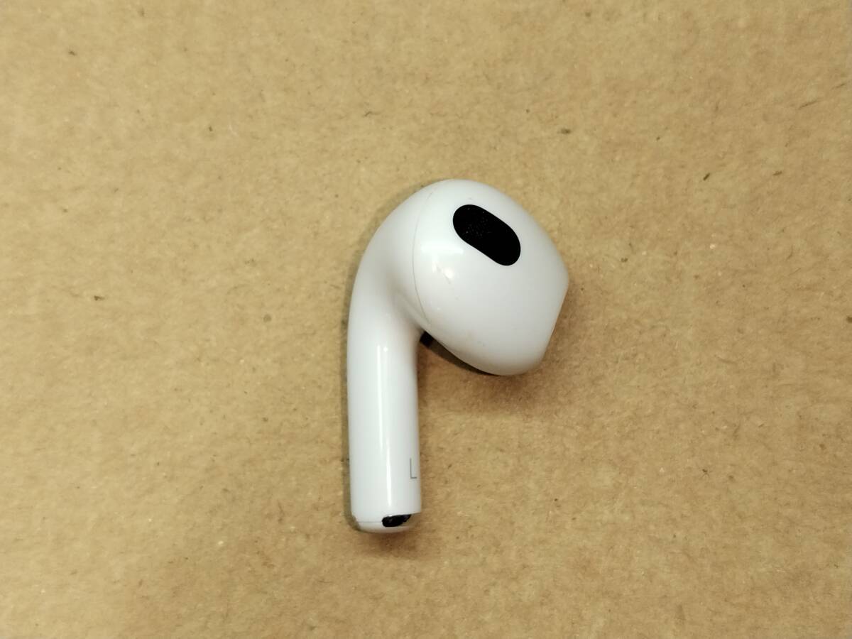 【USED】 3-2L Apple 純正 Airpods アップル エアーポッズ 第3世代 L側のみ A2564の画像2