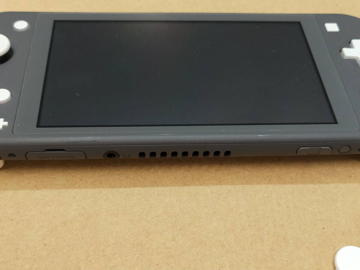 【USED】 NH2402 Nintendo 任天堂 ニンテンドー Switch Lite スイッチライト グレー 本体 + シリコンカバー + 64GB