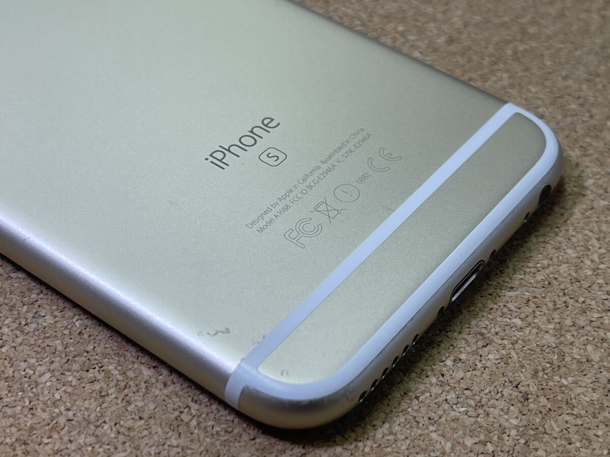 Apple iPhone 6s 64GB ゴールド SIMフリー_画像6