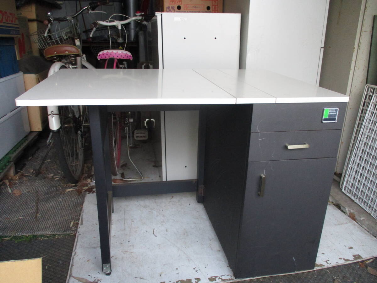  Juki JUKI* sewing machine pcs working bench * folding type compact * development hour ~ table 60×90cm