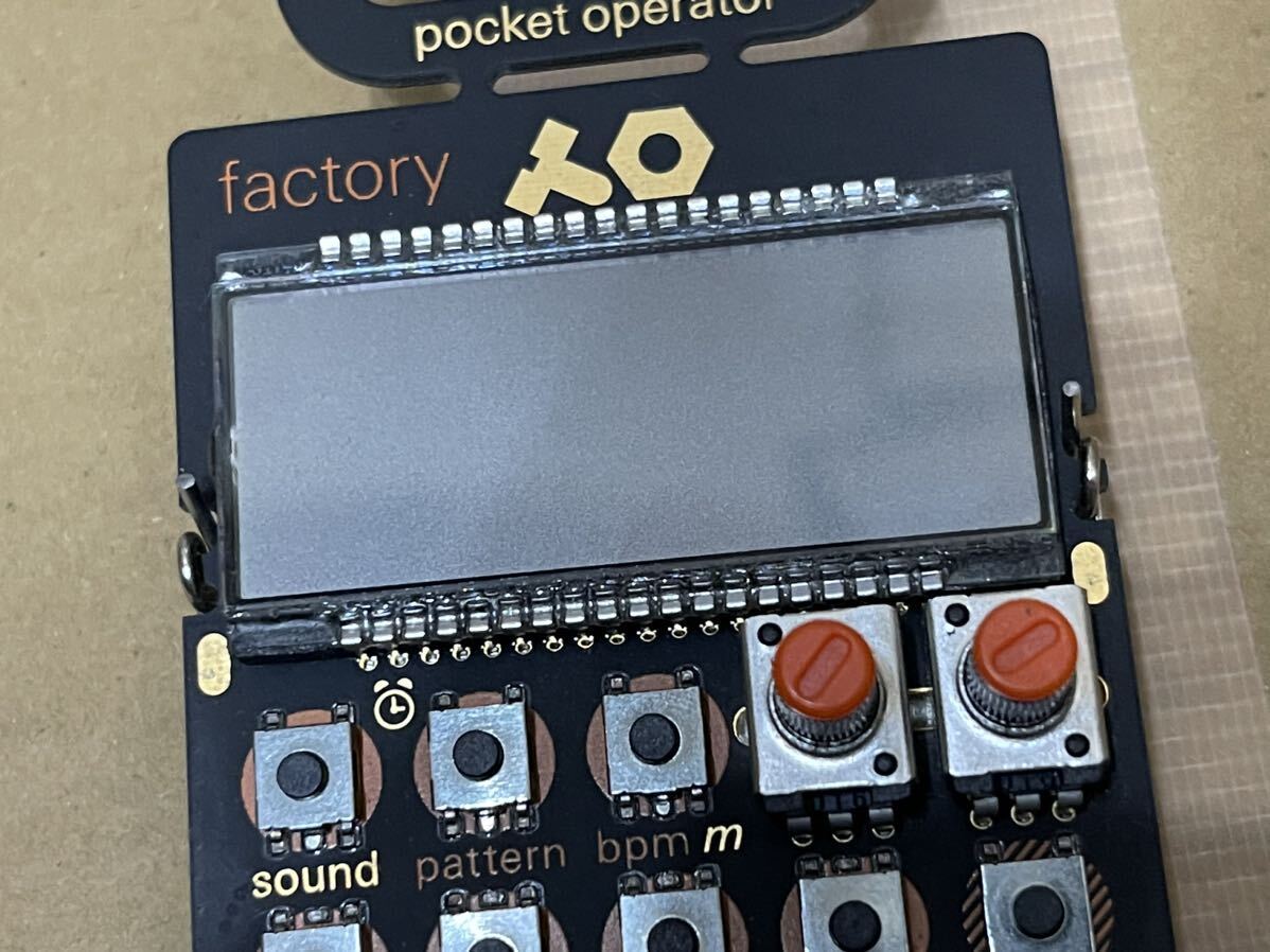 Pocket Operator PO-16 factory ポケットオペレーター ファクトリー　ジャンク_画像4