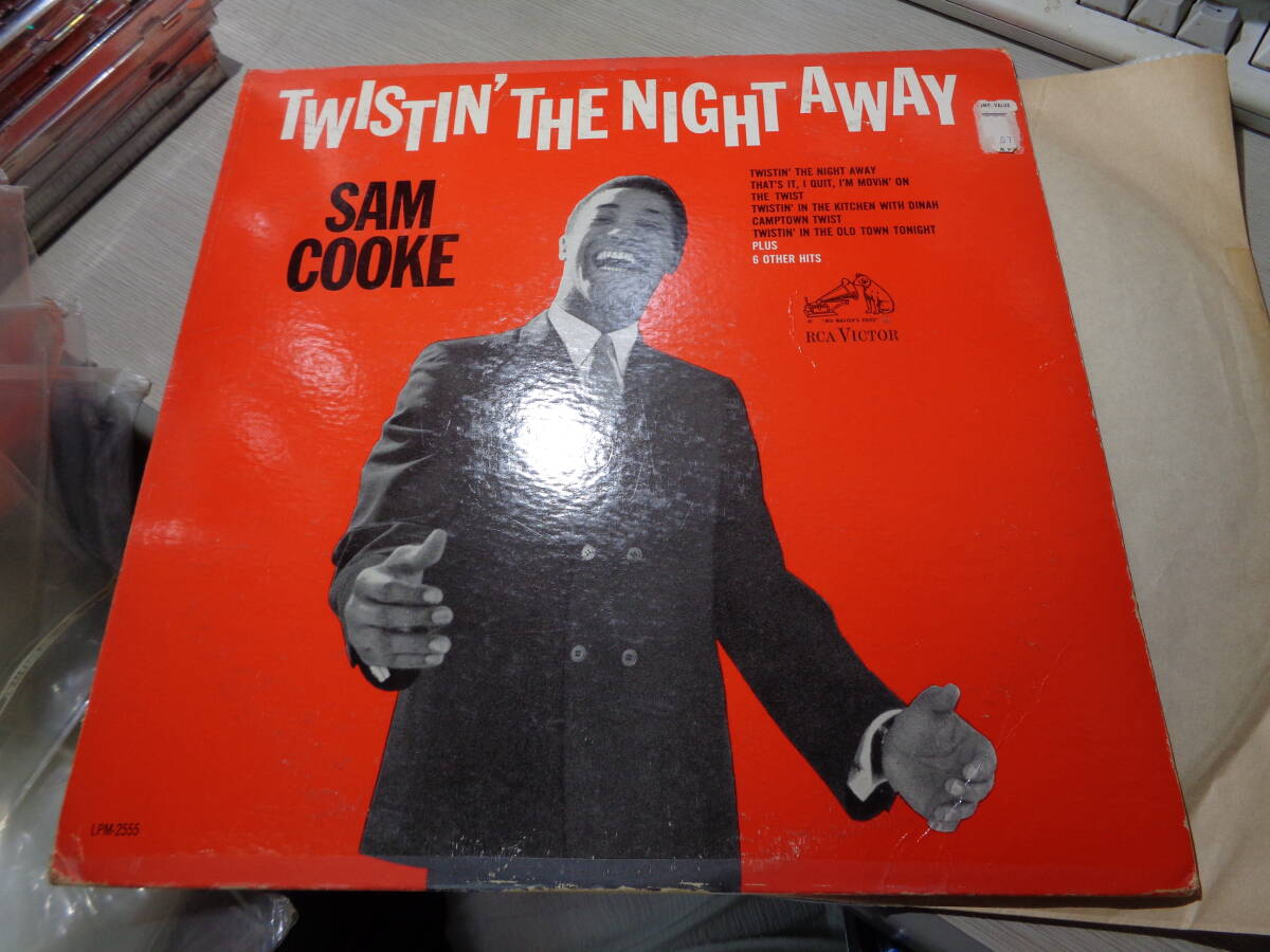 サム・クック,SAM COOKE/TWISTIN' THE NIGHT AWAY(USA/RCA VICTOR:LPM-2555 MONO DG LABEL LP/2S A1,2S A1 STAMPERの画像1