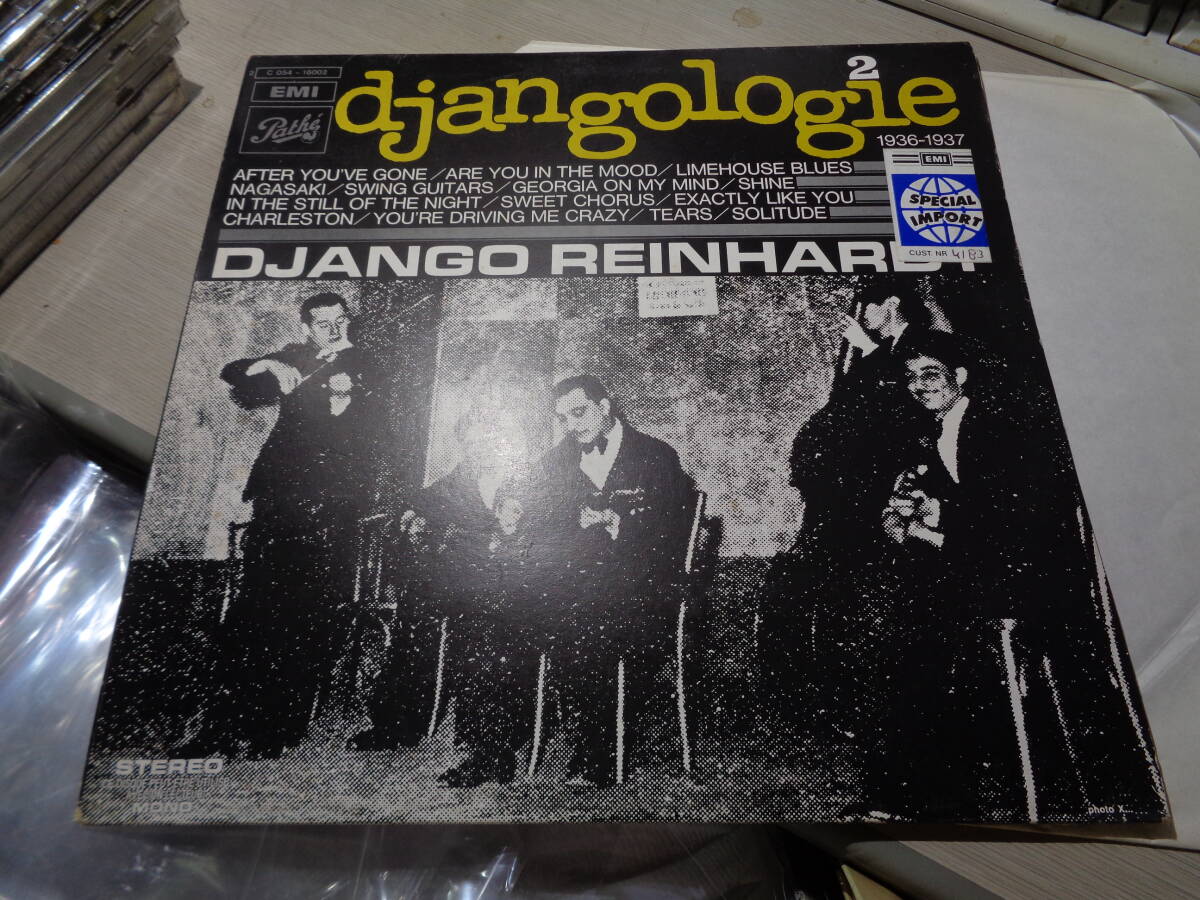 ジャンゴ・ラインハルト,DJANGO REINHARDT/DJANGOLOGIE 2(1936-1937)(FRANCE/Pathe-EMI:2C 054-16002 STEREO MINT LP_画像1