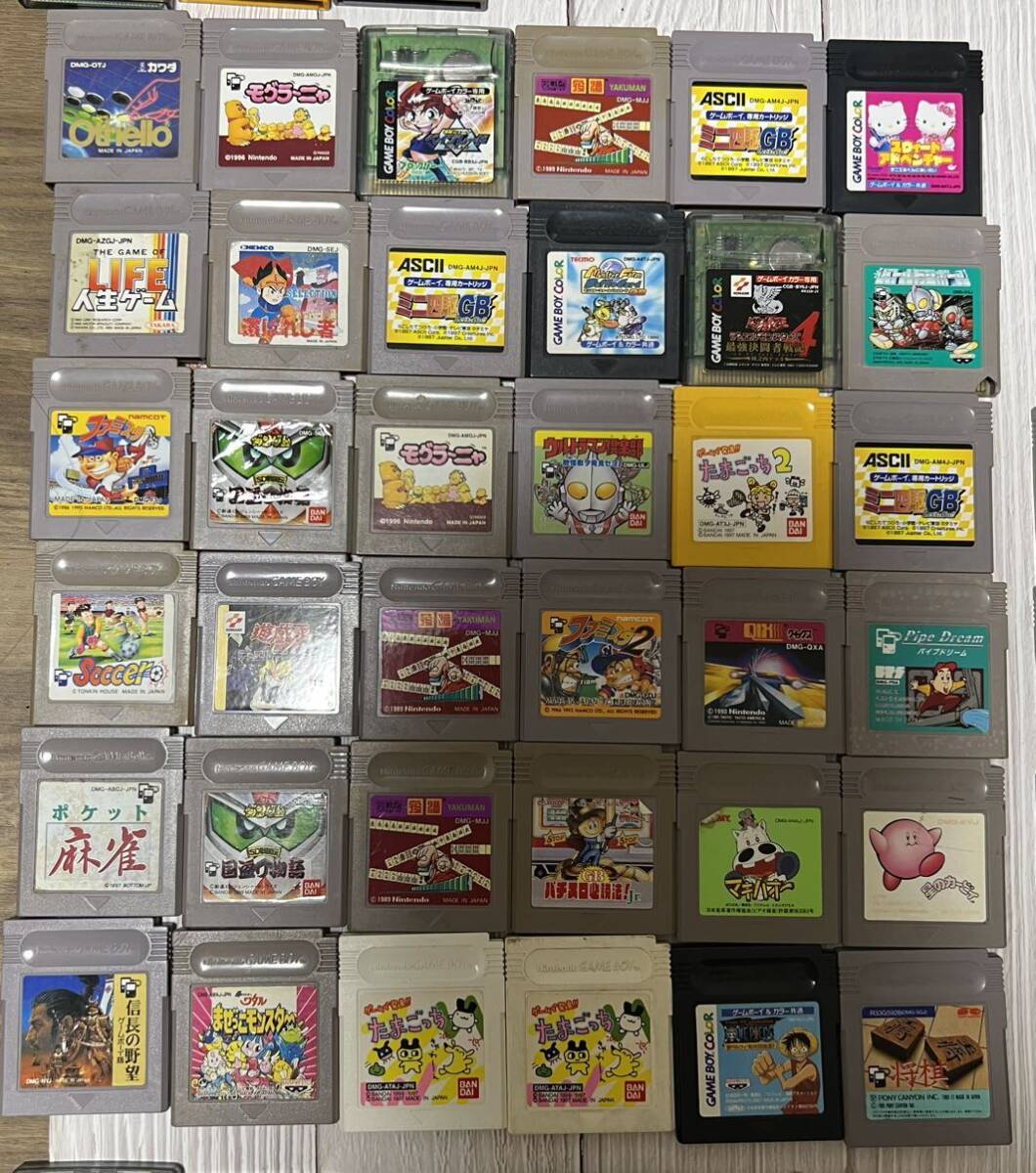 約200本　Nintendo ニンテンドー　ゲームボーイソフト大量まとめ売り　未確認　ジャンク　GAME BOY ゲームボーイ _画像5