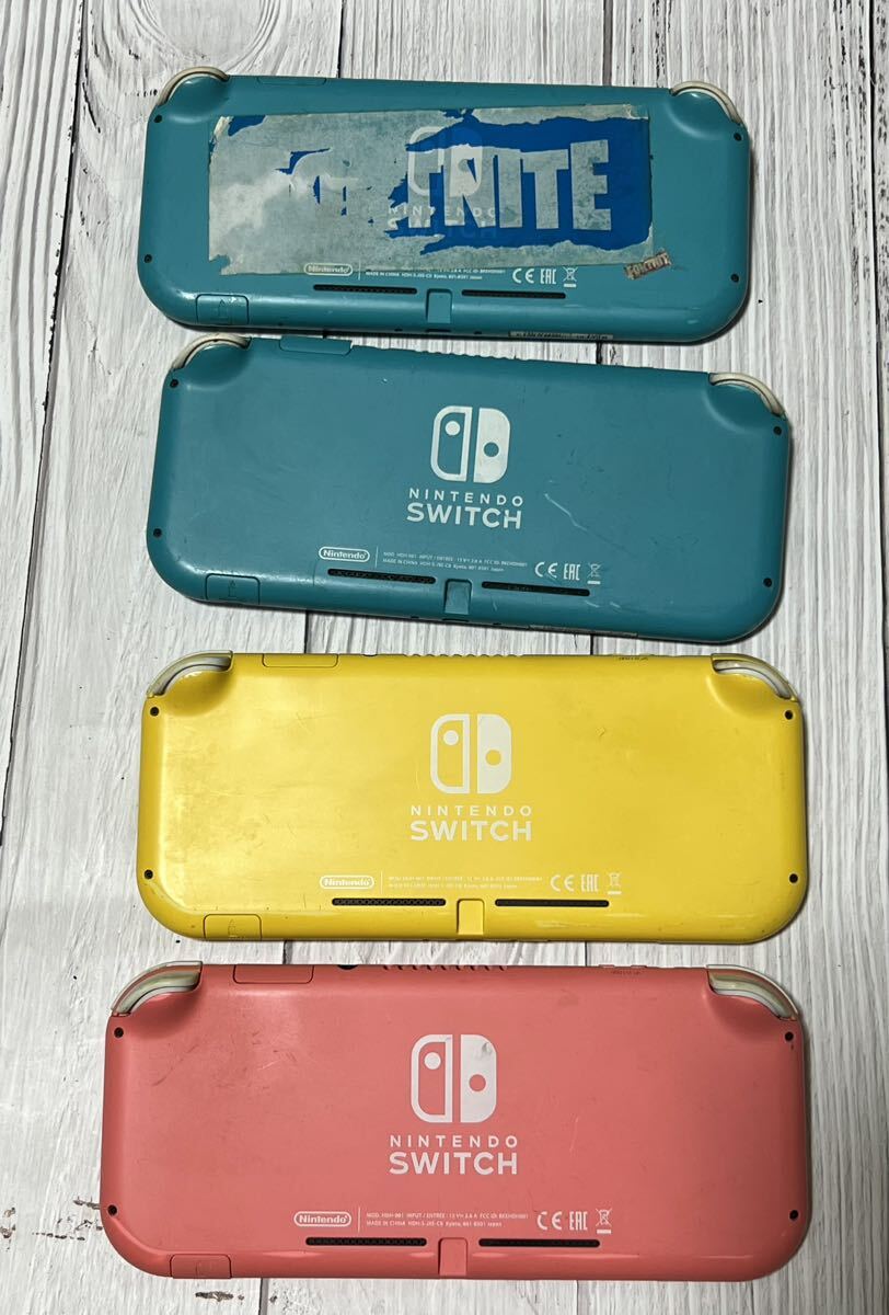 【動作未確認】Nintendo Switch Lite 9台まとめ売り　ニンテンドースイッチライト ★ザシアン・ザマゼンタ★ディアルガ　パルキア_画像6