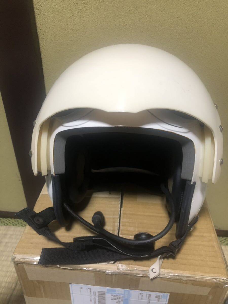 パイロットヘルメット　　ホワイト