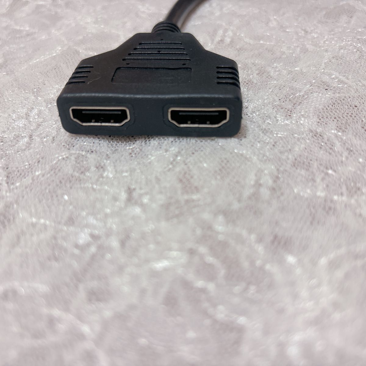 HDMIケーブル 1080P オス デュアルHDMI メス 変換器 HDMI 変換アダプタ コネクタ