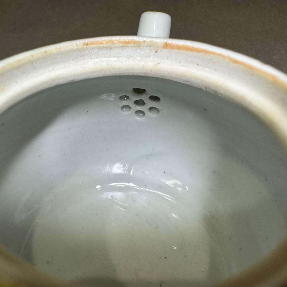 ● 京焼 大日本永楽 煎茶器 急須 茶碗５客 果実 松 煎茶道具 ●の画像6