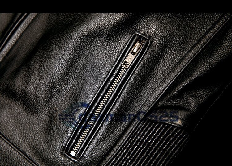 人気新品 レザージャケット メンズ 革ジャン 最上級 牛革 本革 バイクウエア オートバイ ライダース ブルゾン S~4XL_画像6