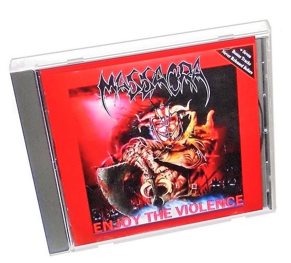 Thrash Death Metal Protector Agressor Pestilence Possessed Merciless'Likeスラッシュ デスメタルMASSACRA Enjoy the Violence MASSACRE_画像1