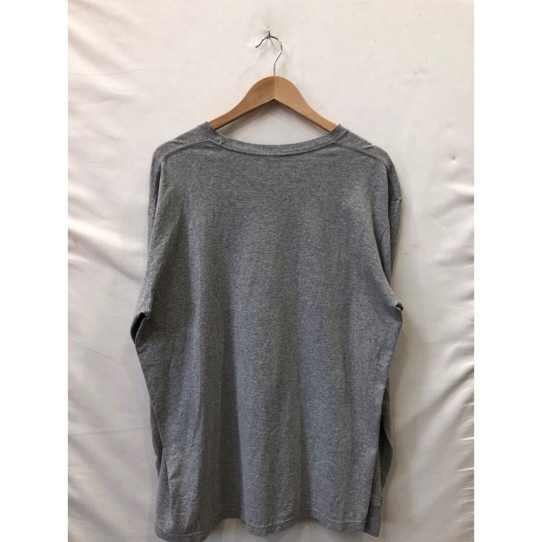 【Supreme】Ripple L/S Tee Heather Grey シュプリーム Lサイズ GRY 長袖Tシャツ 19fw ts202404_画像2