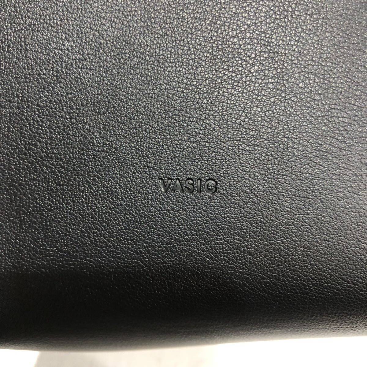【VASIC】ヴァジック PATTI MINI パティミニ VC4505291GA ハンドバッグ 2way トートバッグ ブラック レザー ts202404_画像8