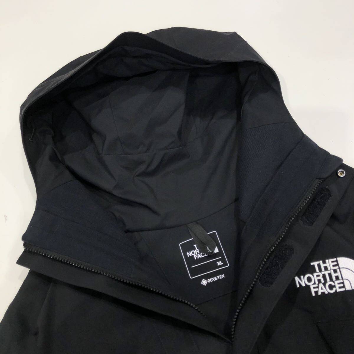 【THE NORTH FACE】ザ ノースフェイス Mountain Jacket マウンテンジャケット NP61800 GORE-TEX ゴアテックス ブラック メンズ XL ts202404の画像4