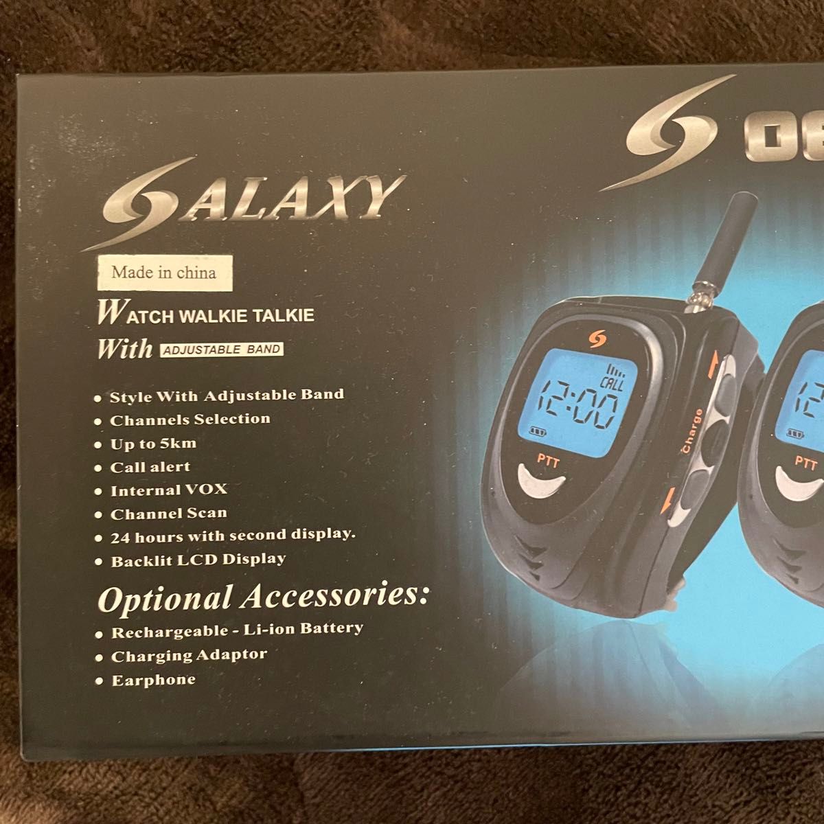 【未使用】腕時計型トランシーバー（Galaxy G-066）