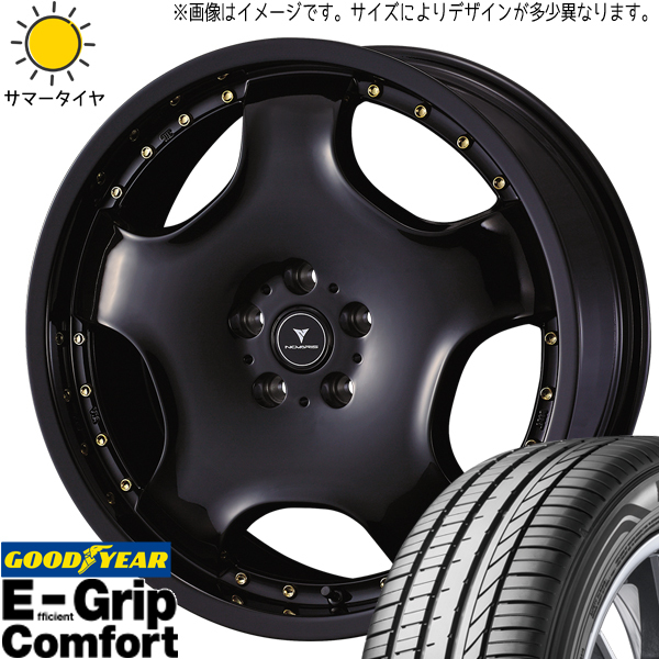 シルビア シビック 225/40R18 グッドイヤー コンフォート アセット D1 18インチ 7.0J +40 5H114.3P サマータイヤ ホイール 4本SET_画像1