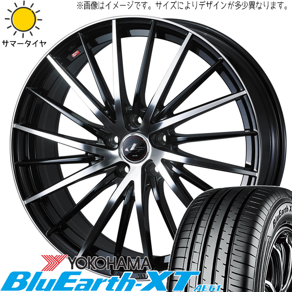 ライズ ロッキー レックス ガソリン車 195/65R16 Y/H -XT AE61 レオニス FR 16インチ 6.0J +45 4H100P サマータイヤ ホイール 4本SET_画像1