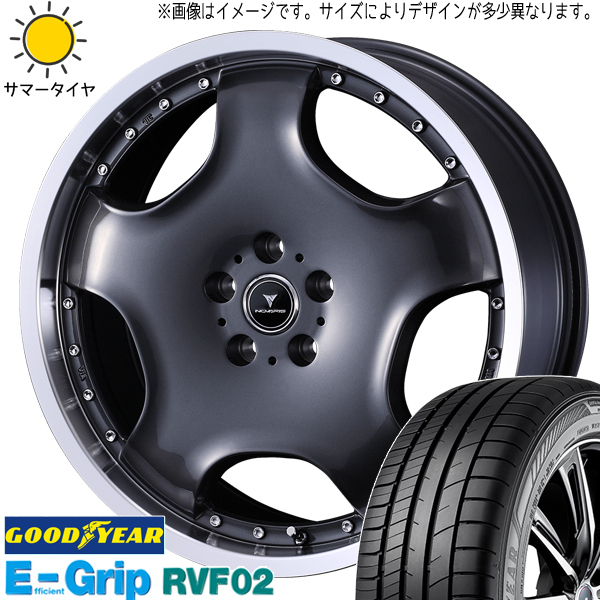 アルファード 235/50R18 グッドイヤー RVF02 アセット D1 18インチ 7.0J +40 5H114.3P サマータイヤ ホイール 4本SET_画像1