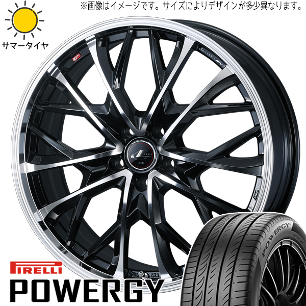 オーリス 225/45R17 ピレリ パワジー レオニス MV 17インチ 7.0J +40 5H114.3P サマータイヤ ホイール 4本SET_画像1