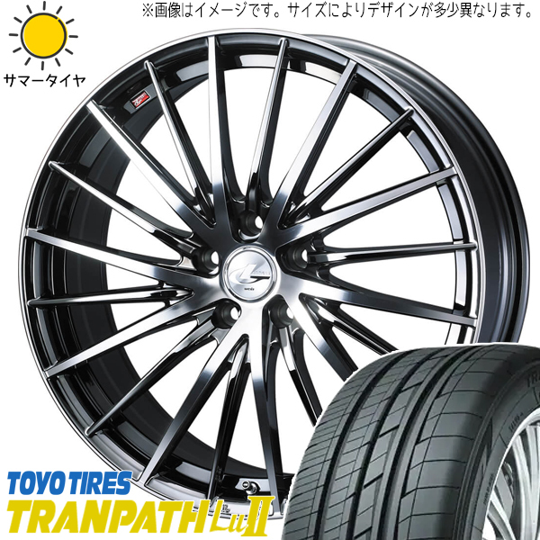 アルファード 245/35R20 トーヨータイヤ トランパス Lu2 レオニス FR 20インチ 8.0J +38 5H114.3P サマータイヤ ホイール 4本SET_画像1