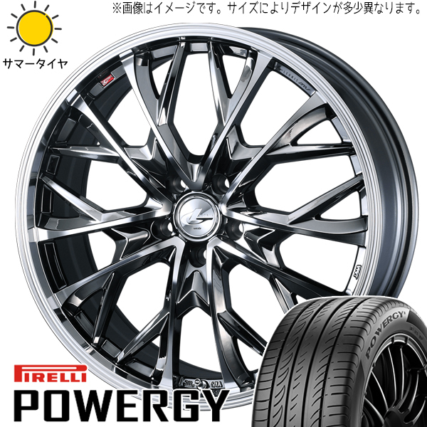 クラウン CX-3 225/45R18 ピレリ パワジー レオニス MV 18インチ 8.0J +45 5H114.3P サマータイヤ ホイール 4本SET_画像1