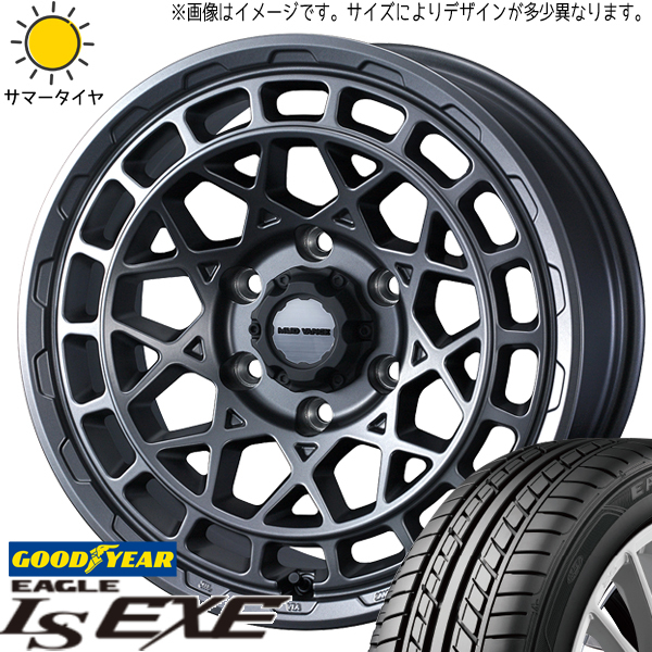 ハイエース 215/65R16 グッドイヤー EAGLE LS EXE マッドヴァンスX 16インチ 6.5J +38 6H139.7P サマータイヤ ホイール 4本SET_画像1