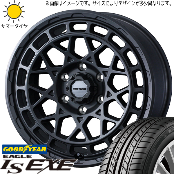 アルファード 235/50R18 グッドイヤー EAGLE LS EXE マッドヴァンスX 18インチ 7.5J +35 5H114.3P サマータイヤ ホイール 4本SET_画像1