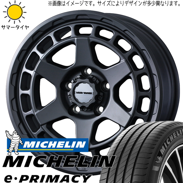 カローラクロス 215/60R17 ミシュラン E・プライマシー マッドヴァンスX 17インチ 7.0J +38 5H114.3P サマータイヤ ホイール 4本SET_画像1