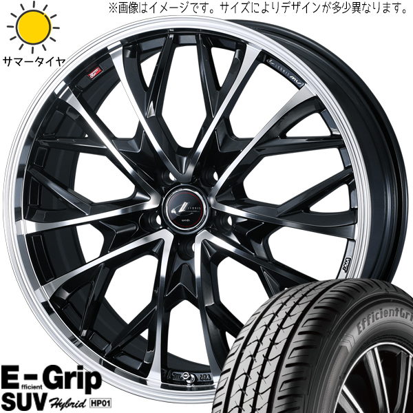 デリカ アウトランダー 225/70R16 グッドイヤー HP01 レオニス MV 16インチ 6.5J +40 5H114.3P サマータイヤ ホイール 4本SET_画像1