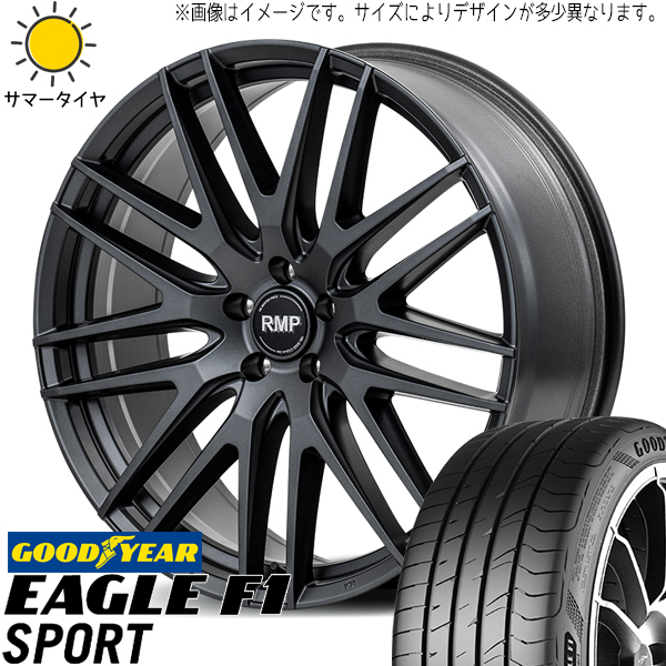 カローラルミオン リーフ 215/40R18 グッドイヤー F1 SPORT MID RMP 029F 18インチ 7.0J +38 5H114.3P サマータイヤ ホイール 4本SET_画像1