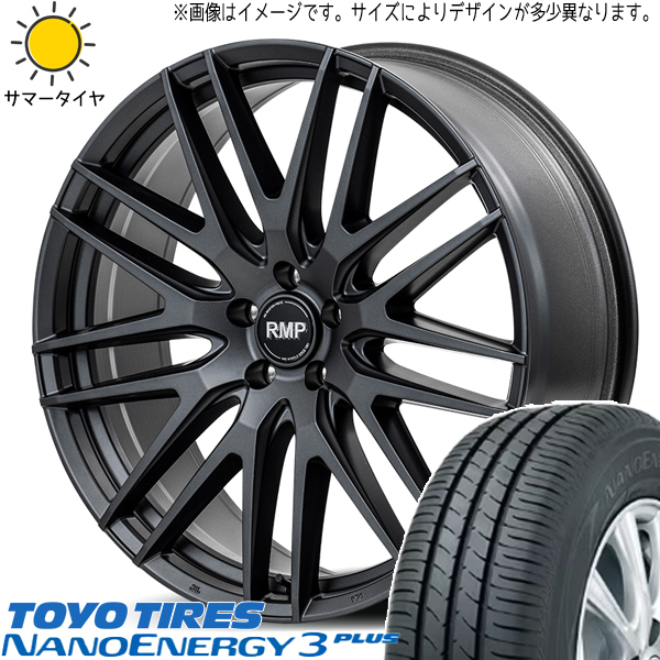 スバル エクシーガ 215/50R17 トーヨータイヤ ナノエナジー3 MID RMP 029F 17インチ 7.0J +47 5H100P サマータイヤ ホイール 4本SET_画像1