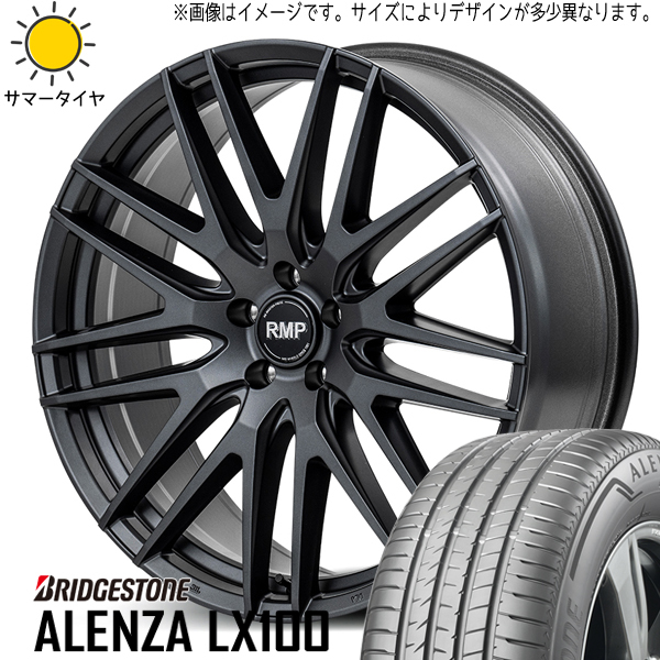 アルファード ヴェルファイア 40系 225/60R18 BS アレンザ LX100 MID RMP 029F 18インチ 7.0J +40 5H120P サマータイヤ ホイール 4本SET_画像1