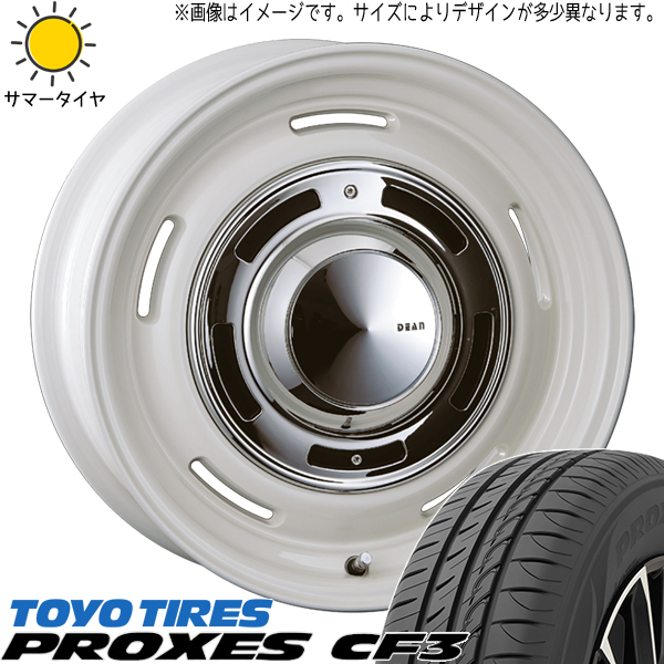 プリウス 195/55R16 トーヨータイヤ プロクセス CF3 クロスカントリー 16インチ 6.5J +43 5H100P サマータイヤ ホイール 4本SET_画像1