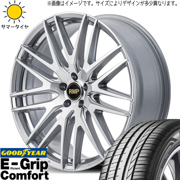 カローラルミオン リーフ 215/35R19 グッドイヤー コンフォート MID RMP 029F 19インチ 8.0J +43 5H114.3P サマータイヤ ホイール 4本SET_画像1