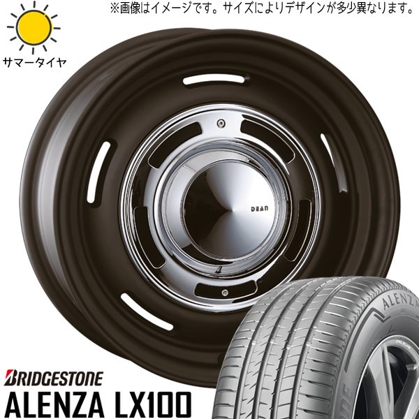 アウトランダー デリカ 215/70R16 BS アレンザ LX100 クロスカントリー 16インチ 6.5J +38 5H114.3P サマータイヤ ホイール 4本SET_画像1