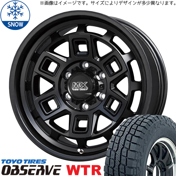 FJクルーザー プラド Hilux 265/70R17 TOYO WT-R マッドクロス 17インチ 8.0J +20 6H139.7P スタッドレスタイヤ ホイール 4本SET_画像1