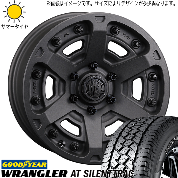 デリカ RAV4 CX 235/70R16 グッドイヤー ラングラー マーテルギア アーマー 16インチ 7.0J +35 5H114.3P サマータイヤ ホイール 4本SET_画像1