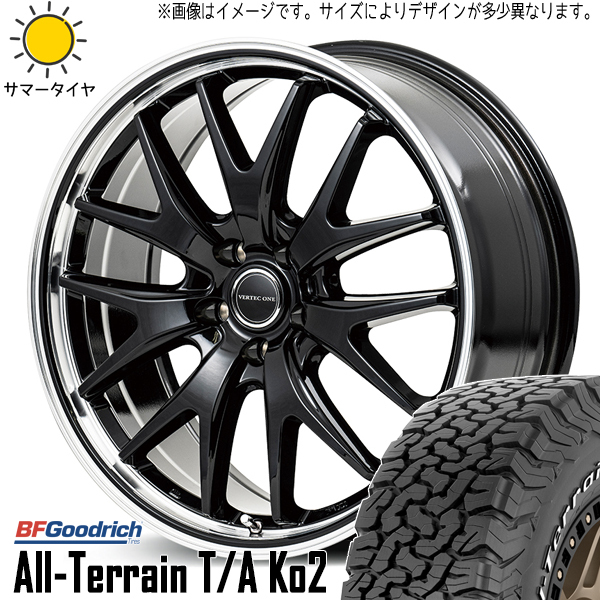 RAV4 265/65R17 BFグッドリッチ オールテレーン KO2 MID EXE7 17インチ 7.0J +40 5H114.3P サマータイヤ ホイール 4本SET_画像1