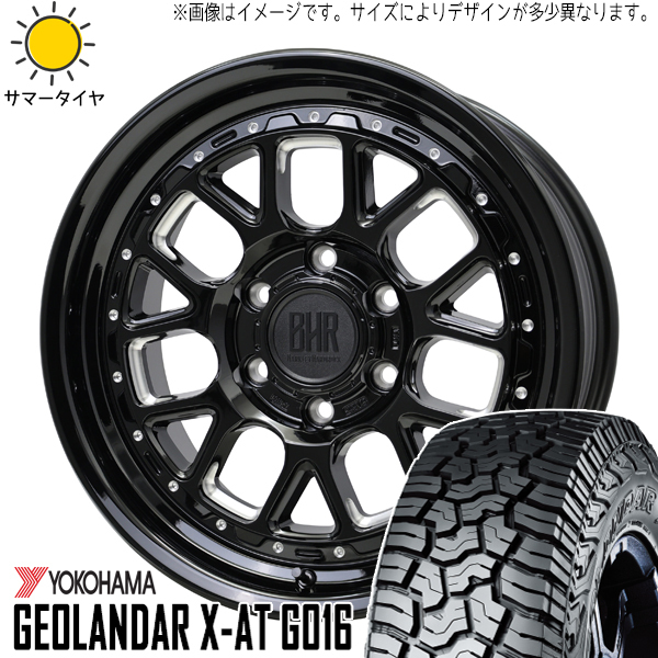 デリカ エクストレイル CX 225/75R16 Y/H X-AT G016 バークレイ ヒューロン 16インチ 7.0J +38 5H114.3P サマータイヤ ホイール 4本SET_画像1