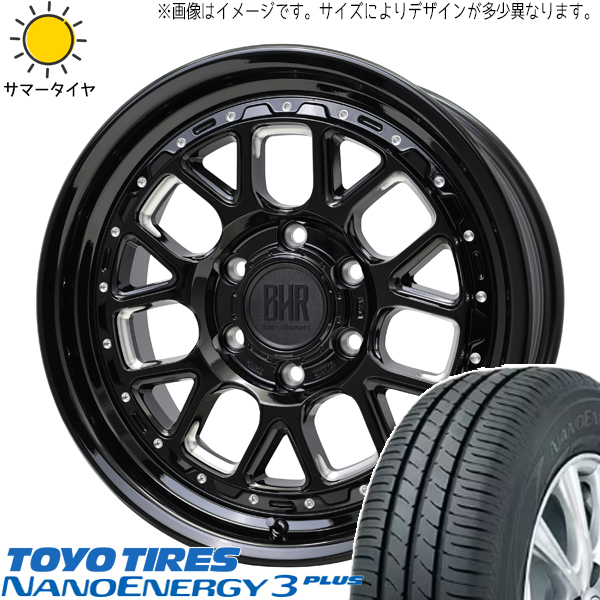 オーリス 225/45R17 トーヨータイヤ ナノエナジー3 バークレイ ヒューロン 17インチ 7.0J +38 5H114.3P サマータイヤ ホイール 4本SET_画像1