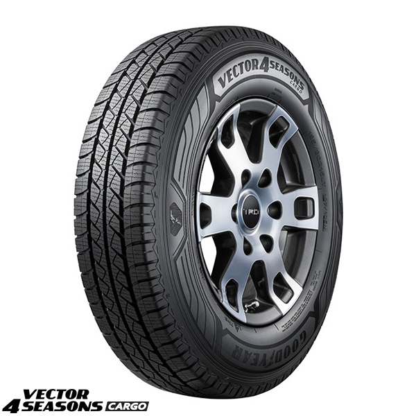 スズキ ジムニーシエラ 195/80R15 GY ベクター カーゴ MID M6 CARBINE 15インチ 6.0J ±0 5H139.7P オールシーズンタイヤ ホイール 4本SET_画像3