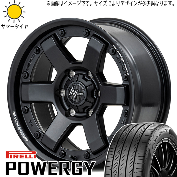 プリウスα 215/50R17 ピレリ パワジー MID M6 CARBINE 17インチ 7.0J +42 5H114.3P サマータイヤ ホイール 4本SET_画像1