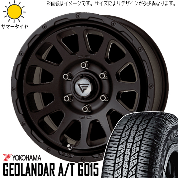 デリカ エクストレイル CX 225/70R16 Y/H A/T G015 デルタフォース 16インチ 7.0J +35 5H114.3P サマータイヤ ホイール 4本SET_画像1