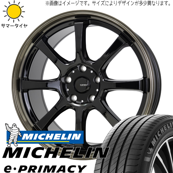 アルファード 235/50R18 ミシュラン E・プライマシー Gスピード P08 18インチ 7.0J +38 5H114.3P サマータイヤ ホイール 4本SET_画像1