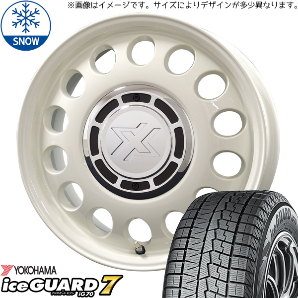 タンク ルーミー トール 165/65R14 Y/H iceGUARD7 スティール 14インチ 5.0J +30 4H100P スタッドレスタイヤ ホイール 4本SET_画像1