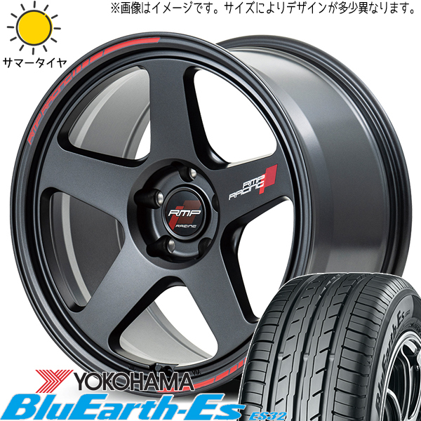 プリウスα ステージア 225/40R18 Y/H ブルーアース Es ES32 MID RMP TR50 18インチ 8.0J +45 5H114.3P サマータイヤ ホイール 4本SET_画像1