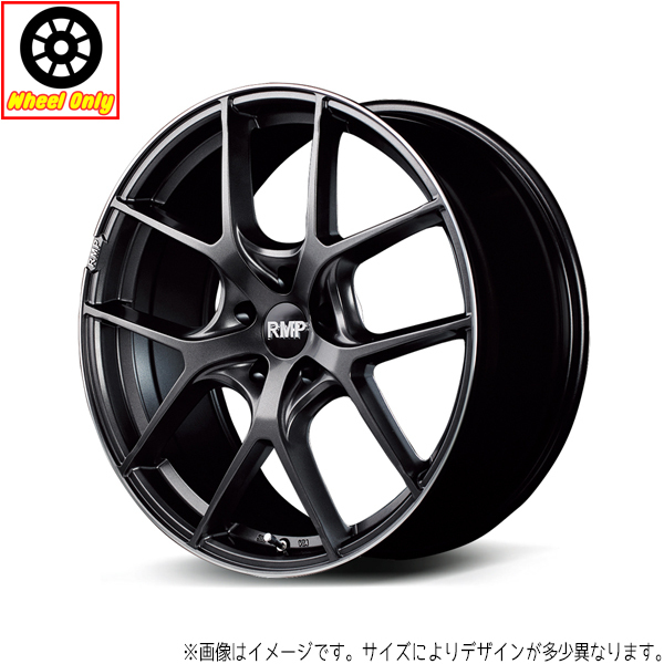 アルミホイール 4本 17インチ 025F セミグロスガンメタ+リムエッジDC+ロゴ 17x7.0J +52 5H112P ミニクロスオーバー_画像1