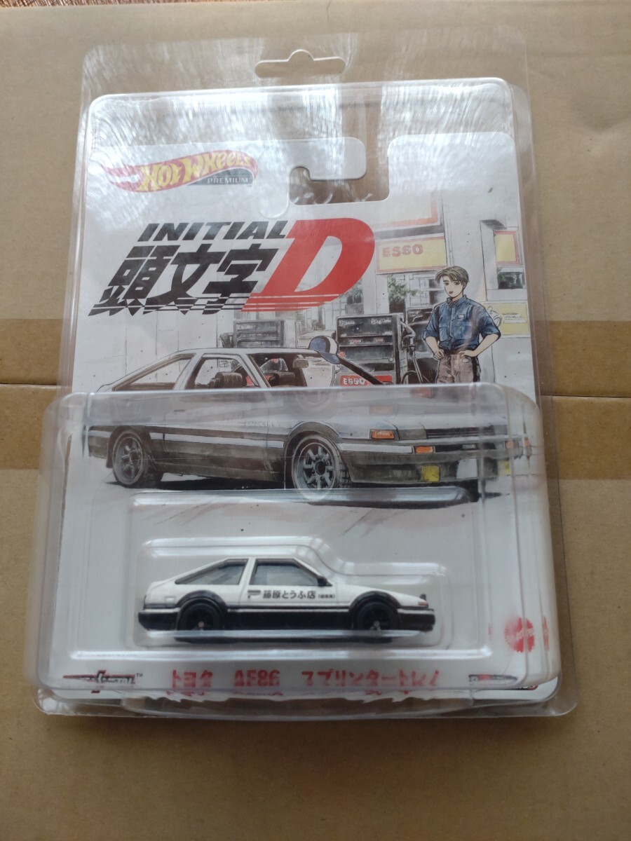 ホットウィール 頭文字D スプリンタートレノAE86 ミニカーの画像3