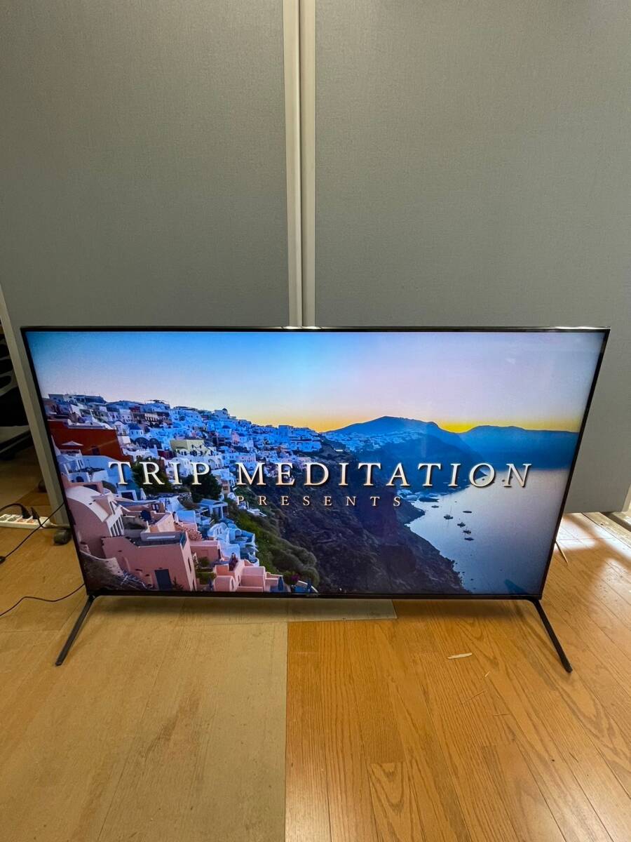 初期化済み XRJ-55X90J SONY ソニー BRAVIA ブラビア 55インチ 4K液晶テレビ 2021年製/KK843-Cの画像2