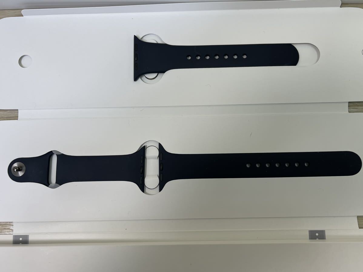 美品 Apple Watch SE2 第2世代 44mm ミッドナイトアルミニウムケース＋ミッドナイトスポーツバンドの画像7
